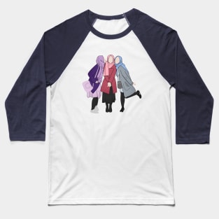 Trio Hijabi Besties Baseball T-Shirt